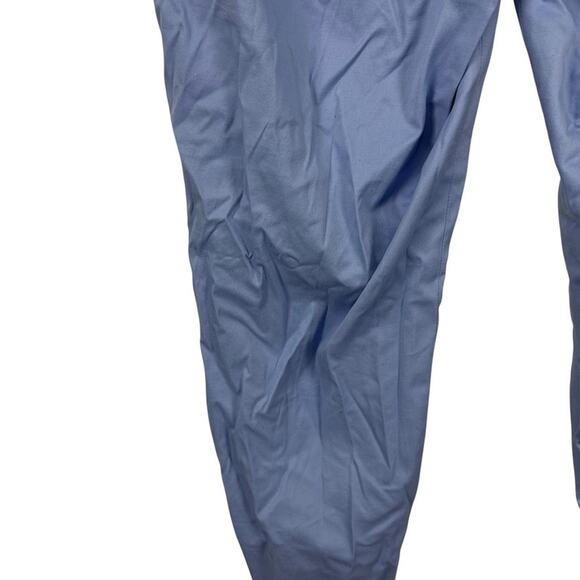 Talbots The Perfect Crop Curvy Womens Blue Khaki Chinos Flat Front Pants sz 14 - Picture 12 of 16